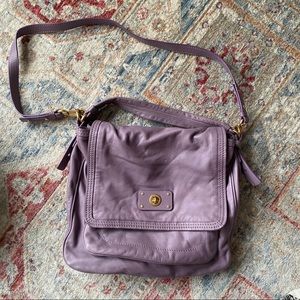 Marc by Marc Jacobs purple leather crossbody